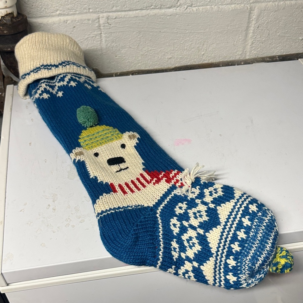 Pottery Barn Kids Polar Bear stocking